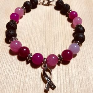 Lava Stone Essential Oil Diffuser Bracelet
